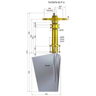 Timone acciaio TA70576-30P U