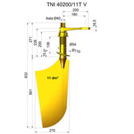 Timone nibral TNI40200-11T V