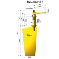 Timone nibral TNI40200-11 P