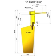 Timone nibral TNI40200-11 S0°