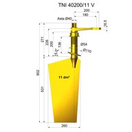 Timone nibral TNI40200-11 V
