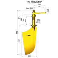 Timone nibral TNI40200-9 P